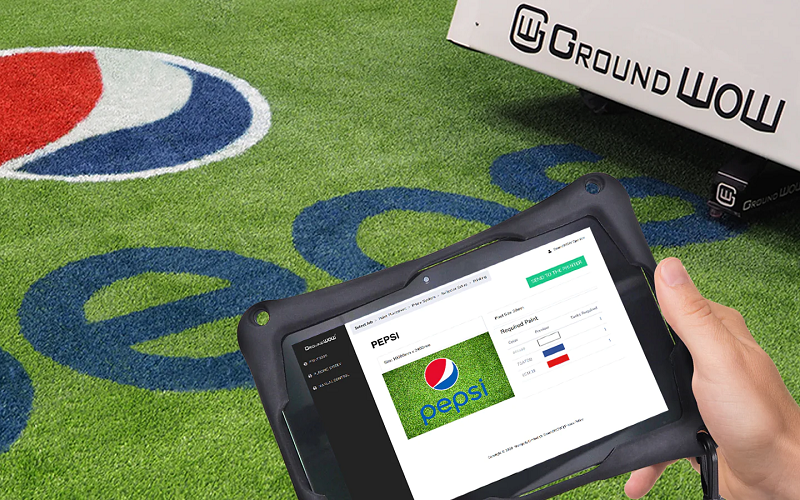 GroundWOW社の自律型グラウンドプリンター